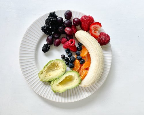 balanced nutrition plate for heart health